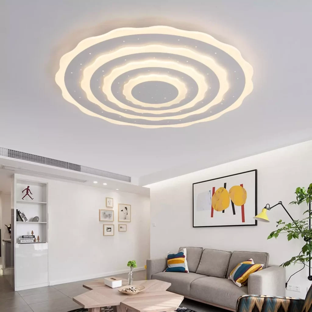 Picture of Luxury Ring Design LED Ceiling Light - ChicksLoft
