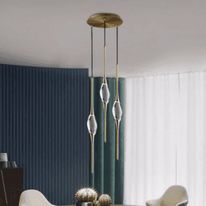 LookLighting IL PEZZO 12 LED crystal pendant lamp Dining Room