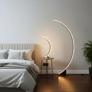 Arc Style Touch Switch LED Table & Floor Lamp