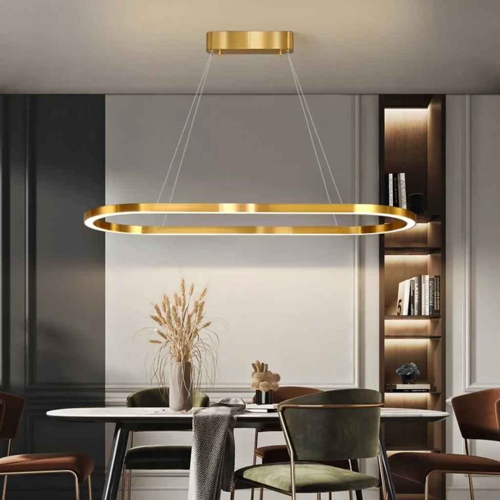 Luxury Oval Shape Dining Chandelier - ChicksLoft