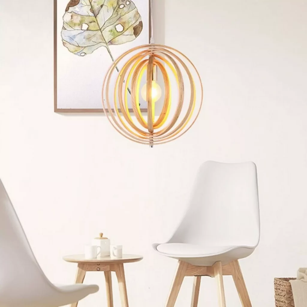 Contemporary interior featuring Multi Ring Contemporary Pendants with layered circular designs casting elegant illumination and a bold modern statement in stylish spaces