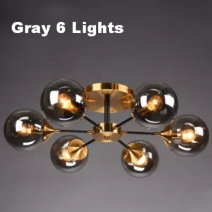 Gray 6 Lights
