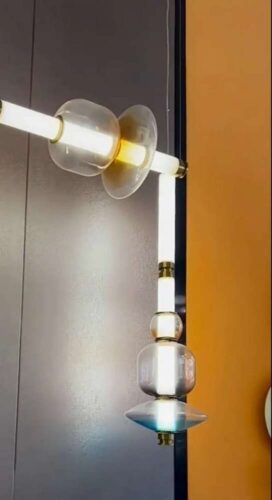 LUNA Pendant LED Blown Glass Lamp photo review