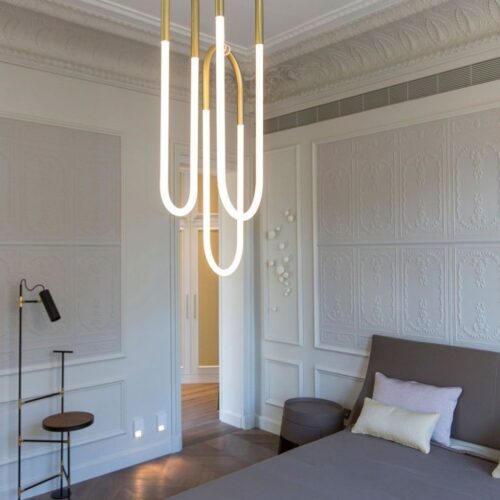 RUDI DOUBLE/ SINGLE LOOP PENDANT LED LIGHT photo review