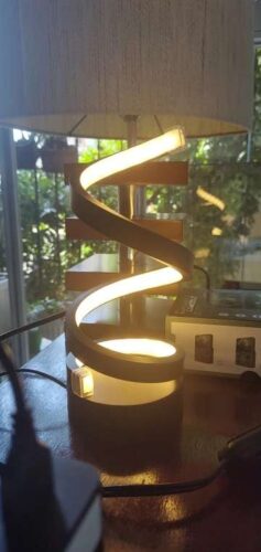 Twist Style LED Floor & Table Lamp photo review