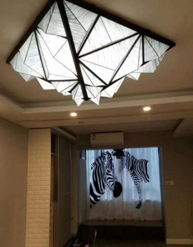 Zooid Diamond Ceiling Light photo review