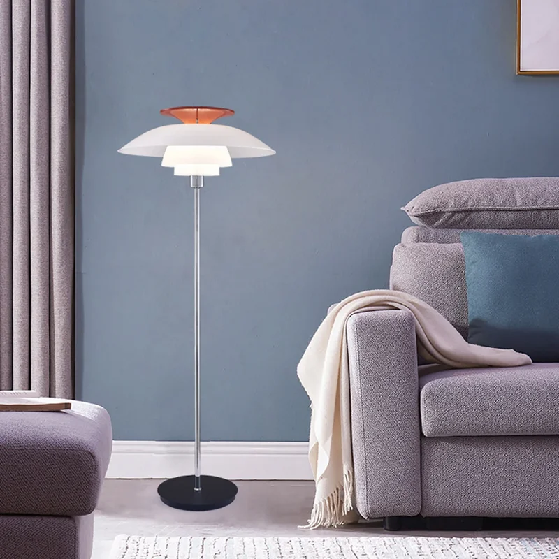 PH 80 Floor Lamp with elegant finish for premium interiors