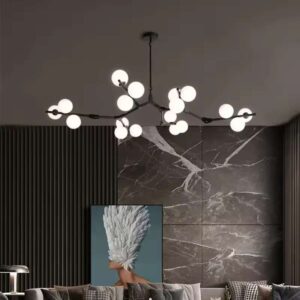 Classic Glass Ball Branch Chandelier - 1 Pc Customized