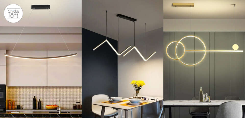 15 High end Kitchen Island Lighting Ideas for Your Modern Kitchen featuring sleek linear pendants sculptural LED suspensions and elegant minimalist designs above contemporary islands